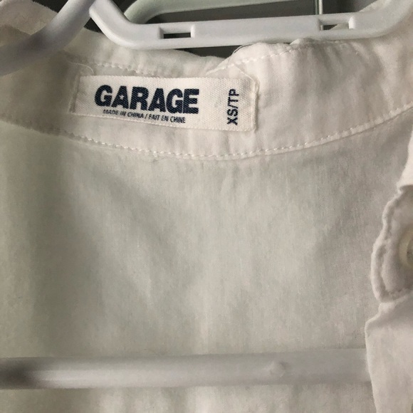 Garage Sleeveless Button Up - Picture 2 of 2